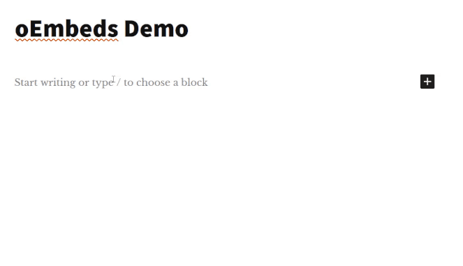 OEMBEDS-DEMO - Blog Tyrant oEmbeds demo