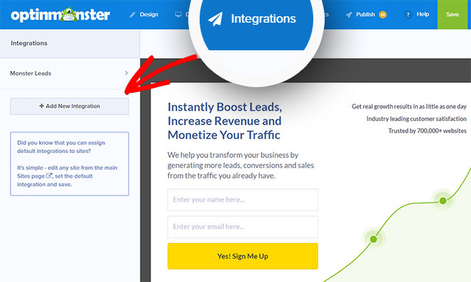 add-new-integration-optinmonster - Blog Tyrant add new integration optinmonster - how to create an email newsletter