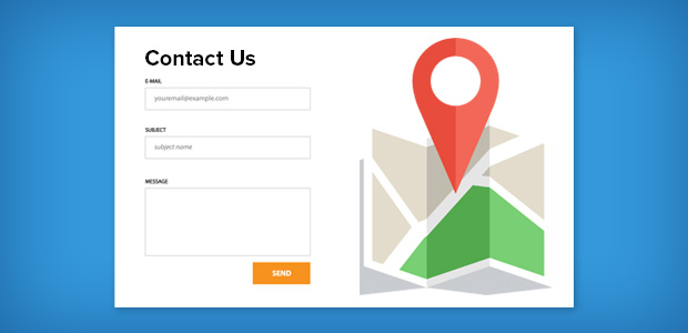 contact form with embedded map - Blog Tyrant add a map to your contact page