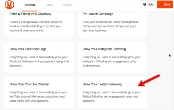 grow-your-twitter-following-template - Blog Tyrant rafflepress giveaway templates