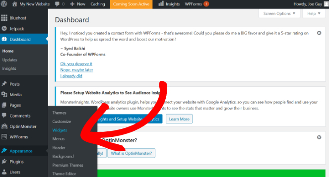 wp-appearance-widgets-instagram - Blog Tyrant dashboard-appearance-widgets