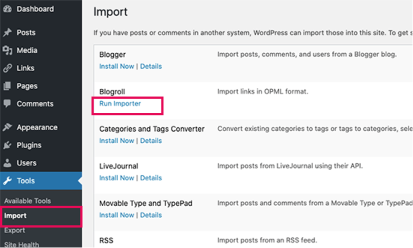 11 - Blog Tyrant Run Importer