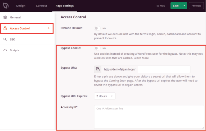18 - Blog Tyrant Access control - Coming soon page blog