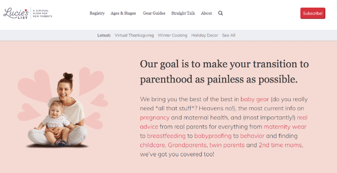 6.-Lucies-list-1 - Blog Tyrant a mom blog example
