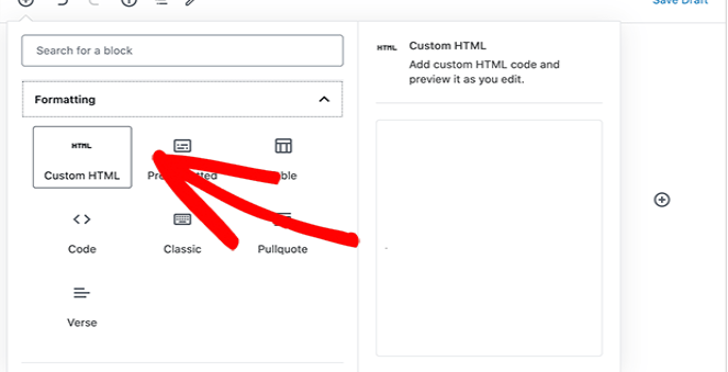 add-code-in-Custom-HTML - Blog Tyrant add code in custom html