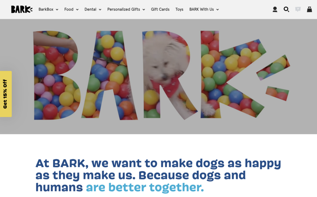barkbox-about - Blog Tyrant bark about us page.