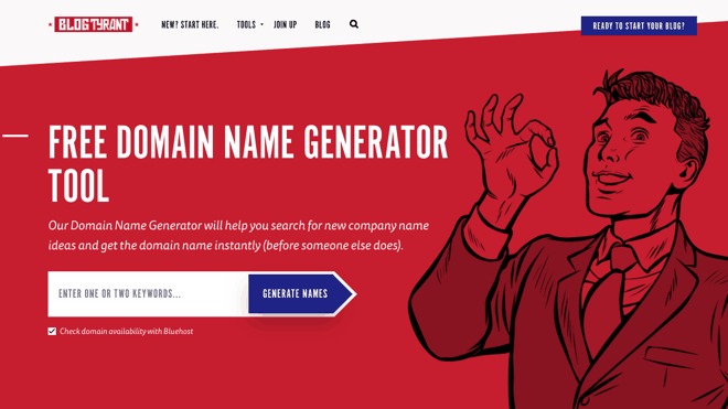 blog tyrant name generator - Blog Tyrant blog tyrant name generator - how to choose a domain name for your blog