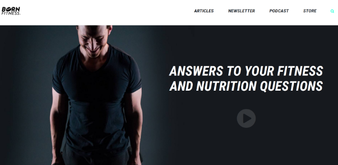 born-fitness - Blog Tyrant health and fitness type of blog