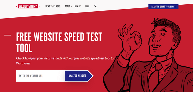 Blog Tyrant Website Speed Test Tool - Blog Tyrant Blog Tyrant Website Speed Test Tool