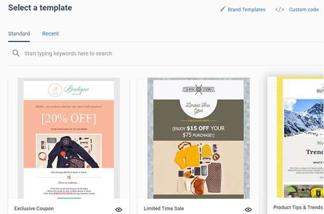 choose a newsletter templaet - Blog Tyrant choose a newsletter template