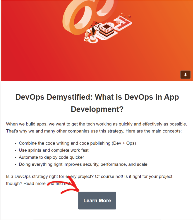 Closing-statement-1 - Blog Tyrant CTA in a newsletter