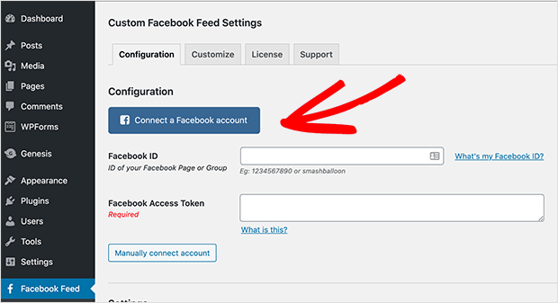 Connect-facebook-account - Blog Tyrant