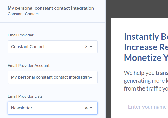 constant contact integration 2 - Blog Tyrant constant contact integration - how to create an email newsletter