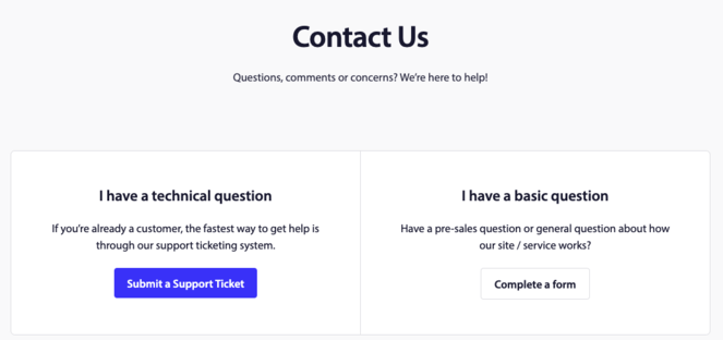 contactus - Blog Tyrant pushengage customer support ticket system