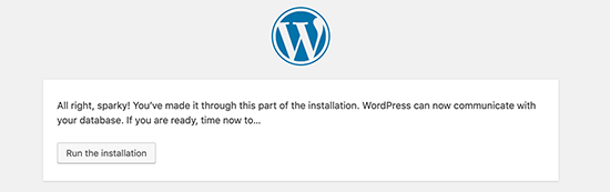 Run Installation - Install WordPress using FTP - Blog Tyrant Run Installation - Install WordPress using FTP