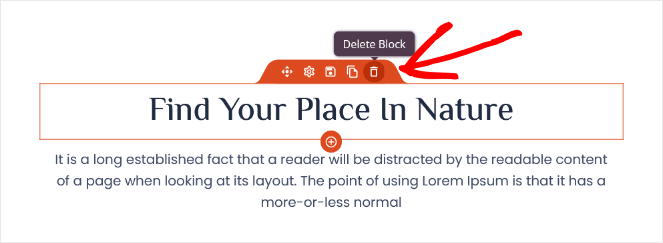 Delete block in WordPress template kit - Blog Tyrant Delete block in WordPress template kit