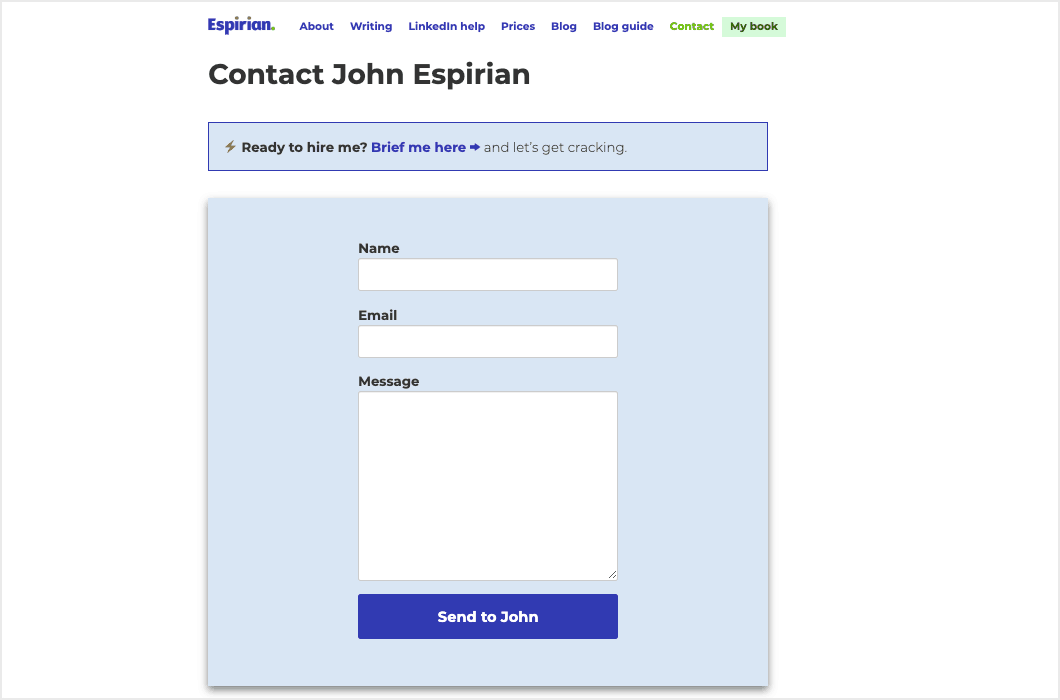 espirian contact page - Blog Tyrant espirian contact page