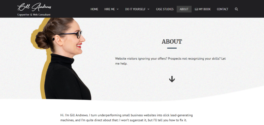 gill-andrews - Blog Tyrant best about us pages gill andrews