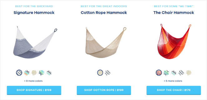 hammocks-2 - Blog Tyrant products on ecommerce about us page