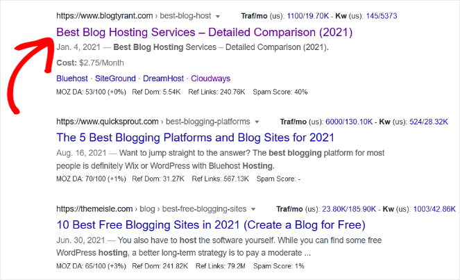 headline-search-engine - Blog Tyrant good headlines will get more clicks in search engine results