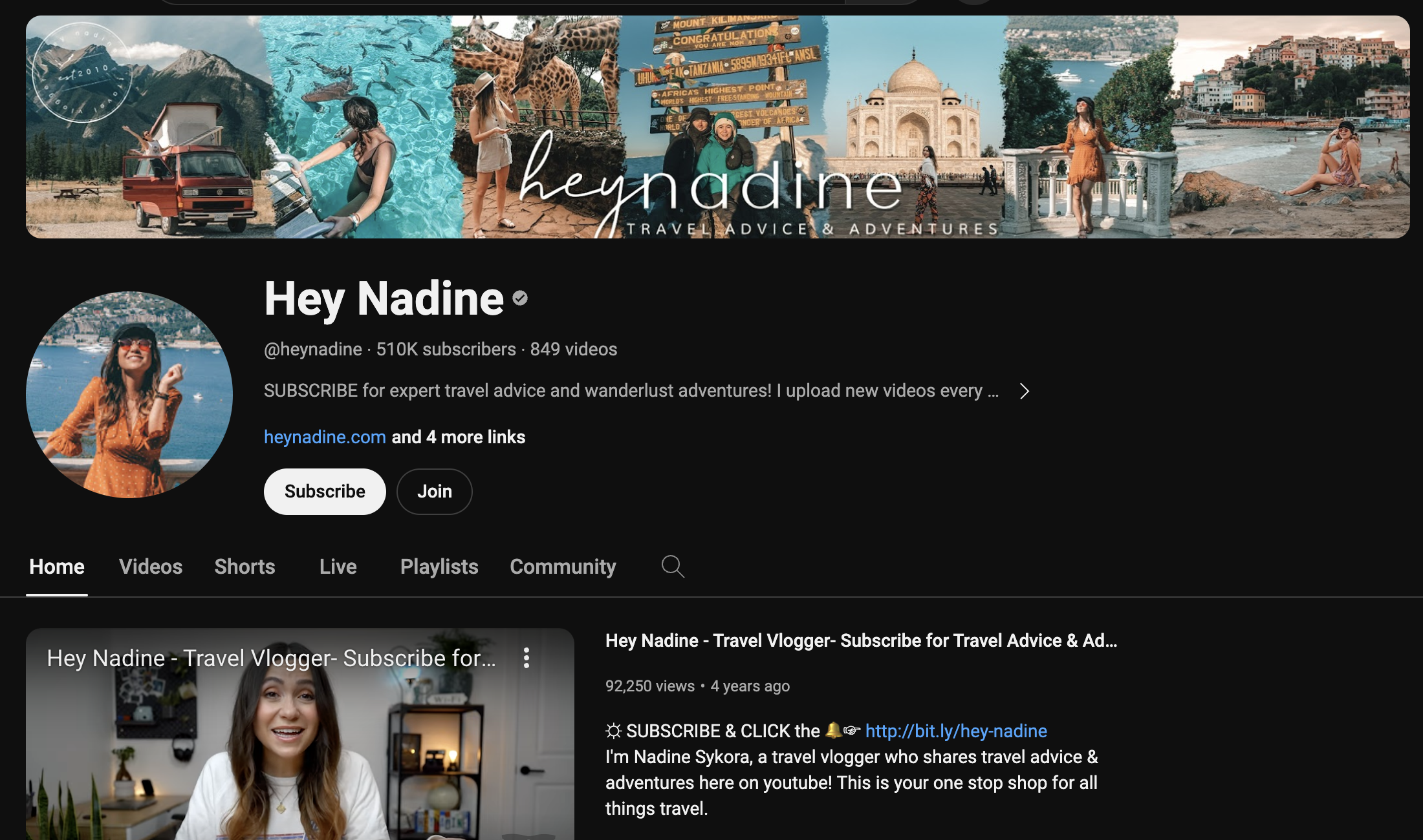 Hey-Nadine-YouTube-vlog-channel - Blog Tyrant Hey Nadine YouTube vlog channel.