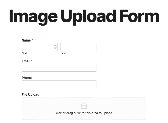 image-upload-form-new- - Blog Tyrant What your image upload form will look like on a WordPress page