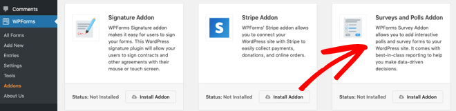 Install WPForms Surveys and Polls Addon - Blog Tyrant Install WPForms Surveys and Polls Addon