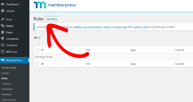 memberpress-rules - Blog Tyrant add-new-rule