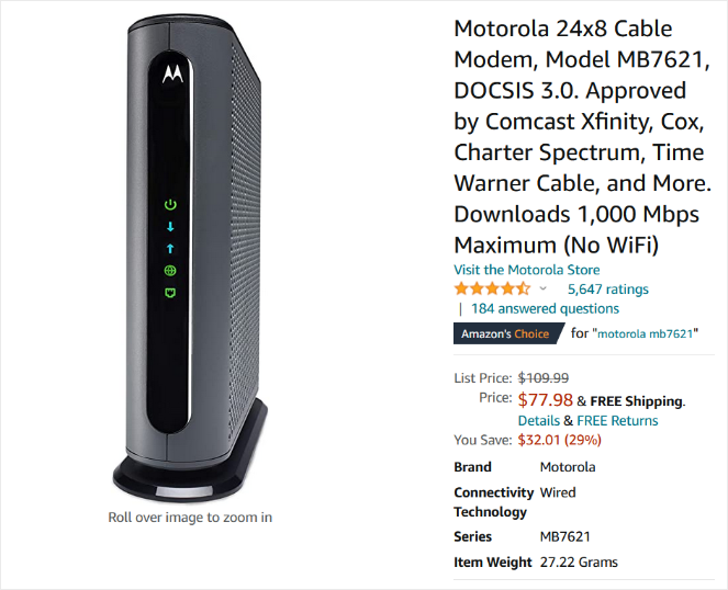 motorola-modem - Blog Tyrant high speed modem motorola