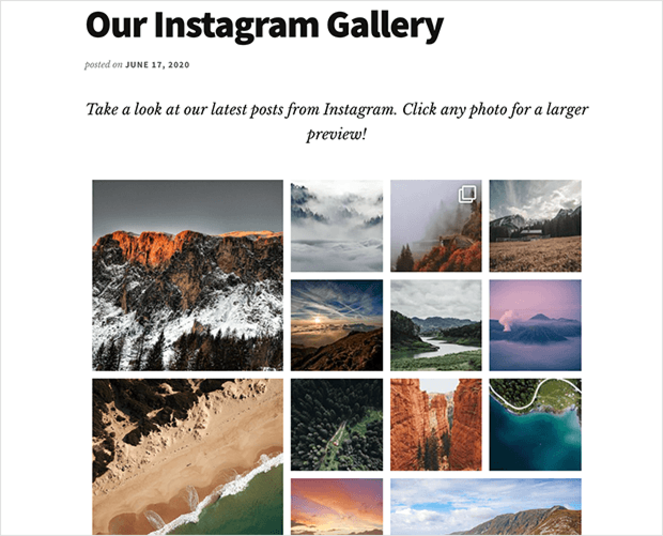 published-instagram-gallery-wordpress-1 - Blog Tyrant published instagram gallery in blog post