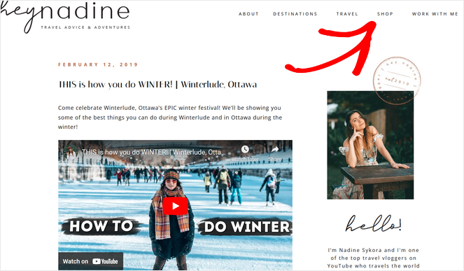Hey Nadine travel blog - Blog Tyrant Hey Nadine travel blog