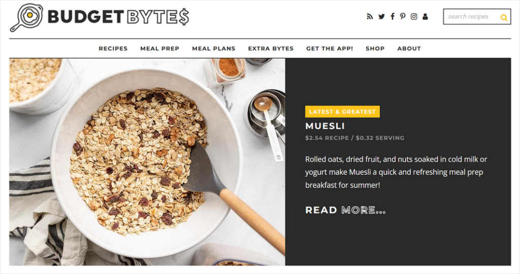 rsz_budget-bytes - Blog Tyrant budget bytes food blog examples