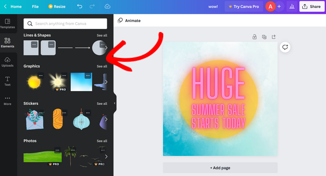 rsz_canva-drag-and-drop - Blog Tyrant Drag and drop elements to create your Canva template