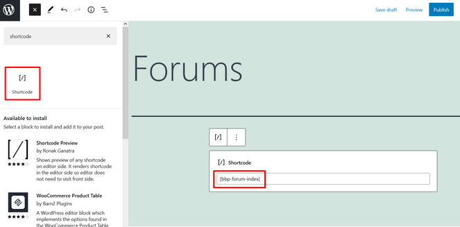 rsz_create-forums-page - Blog Tyrant paste shortcode on the new page