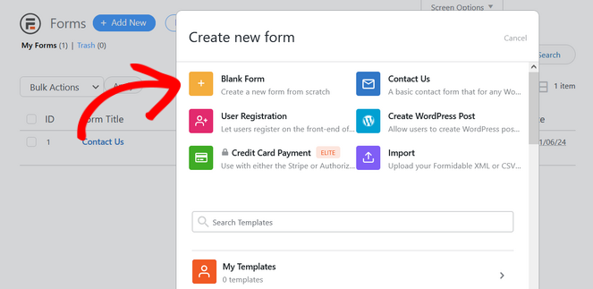 rsz_ff-blank-form - Blog Tyrant choose the blank form option