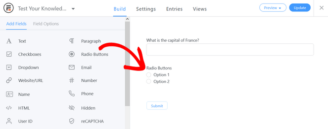 rsz_radio-buttons - Blog Tyrant add a multiple choice question using the radio buttons field