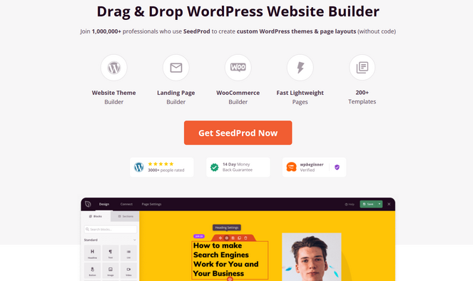 SeedProd website and theme builder - Blog Tyrant SeedProd website and theme builder