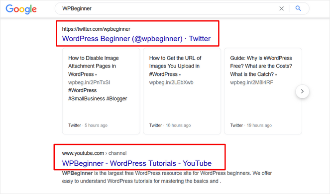 rsz_social-media-search-results - Blog Tyrant google search results for wpbeginner display social media platforms