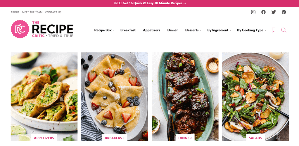 The Recipe Critic - Blog Tyrant The Recipe Critic