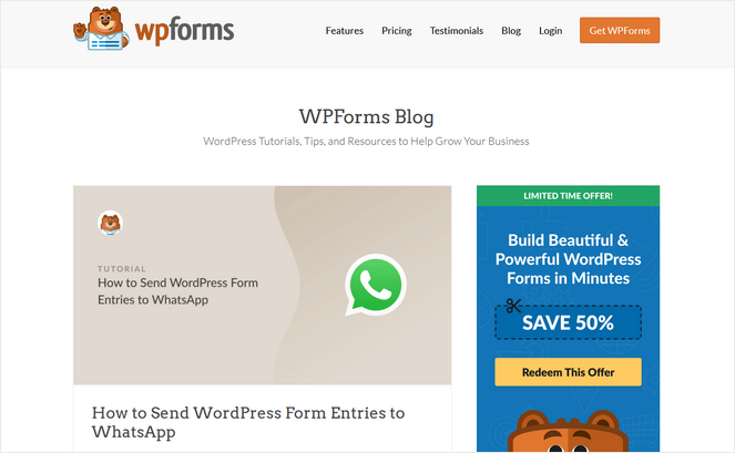 WPForms Blog - Blog Tyrant WPForms Blog