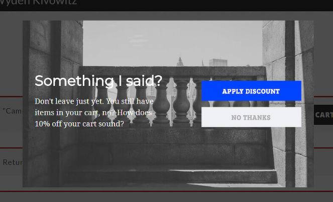 Scott-Wyden-Exit-Intent-Campaign-1-1 - Blog Tyrant simple yes/no popup