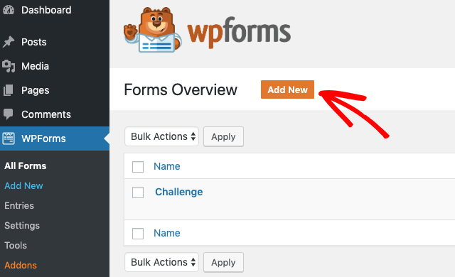 Add a new form in WPForms - Blog Tyrant Add a new form in WPForms
