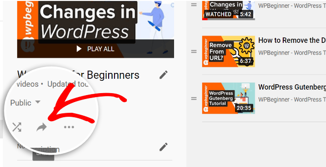 share-icon - Blog Tyrant embed youtube playlist through iframe