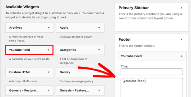 sidebar-widget - Blog Tyrant youtube playlist sidebar widget