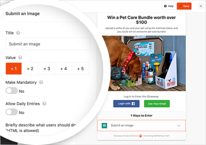 submitanaction - Blog Tyrant rafflepress submit an image action for selfie contests