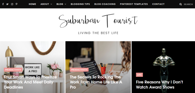 suburban-tourist - Blog Tyrant suburban tourist lifestyle blog ideas