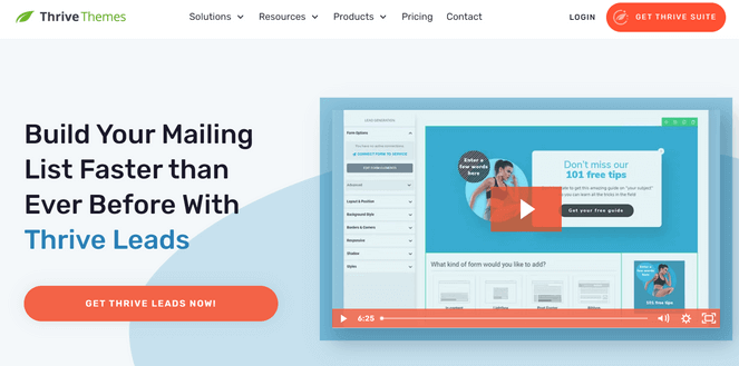 Thrive Leads - Blog Tyrant Thrive Leads