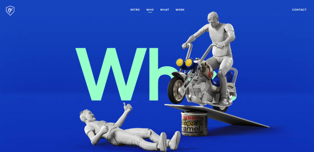 toyfight - Blog Tyrant creative about us page example