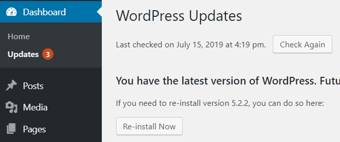 update wordpress - Blog Tyrant update wordpress