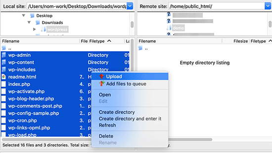 Install WordPress using FTP - Blog Tyrant Install WordPress using FTP